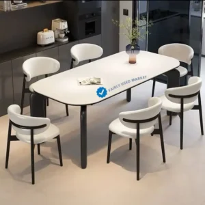 Foreign Dining Table and 6 Chairs